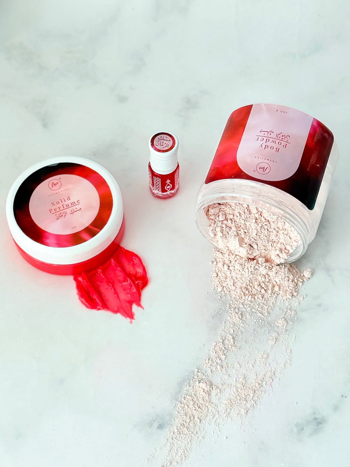 Body powder & solid perfume