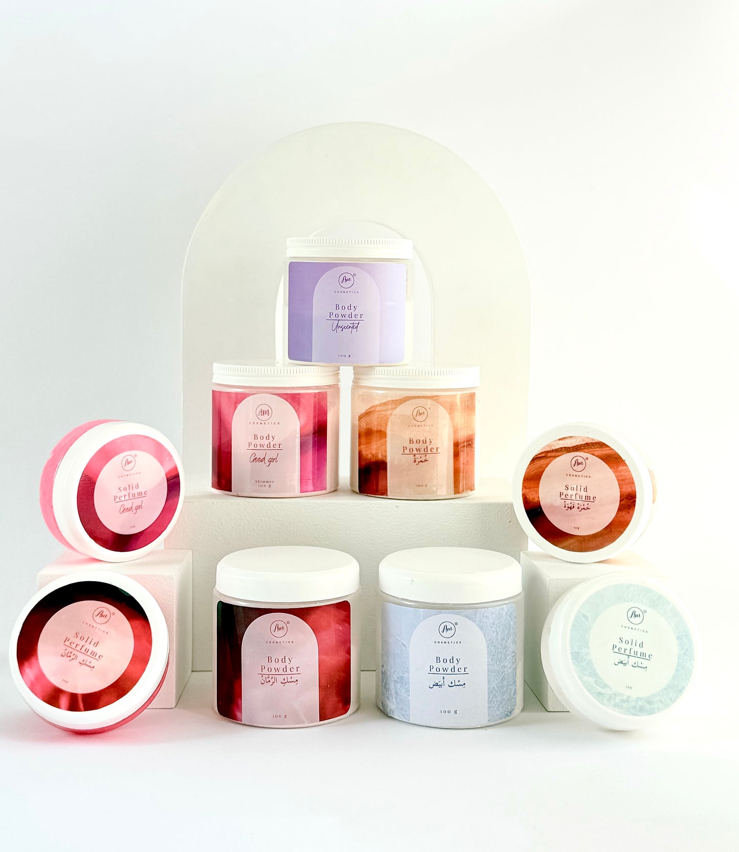 Body powder & solid perfume